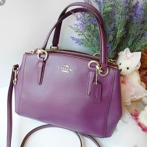 Coach Christie Carryall Plum